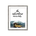 Picture of The Adventure Never Ends _GroupedProduct_Rectangle_Portrait_Photography _GroupedProduct_Rectangle_Portrait_Framed_Matted_