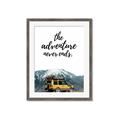 Picture of The Adventure Never Ends _GroupedProduct_Rectangle_Portrait_Photography _GroupedProduct_Rectangle_Portrait_Framed_Matted_