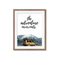 Picture of The Adventure Never Ends _GroupedProduct_Rectangle_Portrait_Photography _GroupedProduct_Rectangle_Portrait_Framed_Matted_