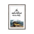 Picture of The Adventure Never Ends _GroupedProduct_Rectangle_Portrait_Photography _GroupedProduct_Rectangle_Portrait_Framed_Matted_