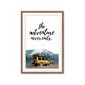 Picture of The Adventure Never Ends _GroupedProduct_Rectangle_Portrait_Photography _GroupedProduct_Rectangle_Portrait_Framed_Matted_