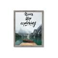 Picture of Exploring Lakeside  _GroupedProduct_Rectangle_Portrait_Photography _GroupedProduct_Rectangle_Portrait_Framed_Matted_