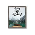Picture of Exploring Lakeside  _GroupedProduct_Rectangle_Portrait_Photography _GroupedProduct_Rectangle_Portrait_Framed_Matted_