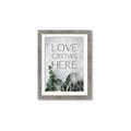 Picture of Love grows here _GroupedProduct_Rectangle_Portrait_Framed_Matted_