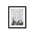 Picture of Love grows here _GroupedProduct_Rectangle_Portrait_Framed_Matted_