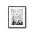 Picture of Love grows here _GroupedProduct_Rectangle_Portrait_Framed_Matted_