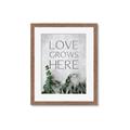 Picture of Love grows here _GroupedProduct_Rectangle_Portrait_Framed_Matted_