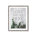 Picture of Love grows here _GroupedProduct_Rectangle_Portrait_Framed_Matted_