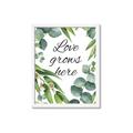 Picture of Love Grows Here II _GroupedProduct_Rectangle_Portrait_Framed_Matted_