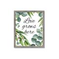 Picture of Love Grows Here II _GroupedProduct_Rectangle_Portrait_Framed_Matted_