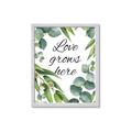 Picture of Love Grows Here II _GroupedProduct_Rectangle_Portrait_Framed_Matted_