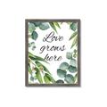 Picture of Love Grows Here II _GroupedProduct_Rectangle_Portrait_Framed_Matted_