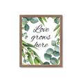 Picture of Love Grows Here II _GroupedProduct_Rectangle_Portrait_Framed_Matted_