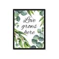 Picture of Love Grows Here II _GroupedProduct_Rectangle_Portrait_Framed_Matted_