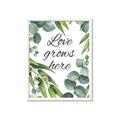 Picture of Love Grows Here II _GroupedProduct_Rectangle_Portrait_Framed_Matted_
