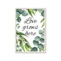 Picture of Love Grows Here II _GroupedProduct_Rectangle_Portrait_Framed_Matted_