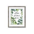 Picture of Love Grows Here II _GroupedProduct_Rectangle_Portrait_Framed_Matted_