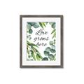 Picture of Love Grows Here II _GroupedProduct_Rectangle_Portrait_Framed_Matted_