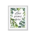 Picture of Love Grows Here II _GroupedProduct_Rectangle_Portrait_Framed_Matted_