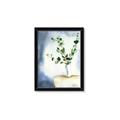 Picture of Green leaves  Pot _GroupedProduct_Rectangle_Portrait_Framed_Matted_