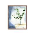 Picture of Green leaves  Pot _GroupedProduct_Rectangle_Portrait_Framed_Matted_