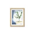 Picture of Green leaves  Pot _GroupedProduct_Rectangle_Portrait_Framed_Matted_