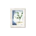 Picture of Green leaves  Pot _GroupedProduct_Rectangle_Portrait_Framed_Matted_