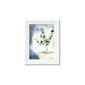 Picture of Green leaves  Pot _GroupedProduct_Rectangle_Portrait_Framed_Matted_