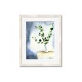 Picture of Green leaves  Pot _GroupedProduct_Rectangle_Portrait_Framed_Matted_
