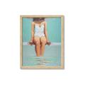 Picture of Pool Day _GroupedProduct_Rectangle_Portrait_Framed_Matted_