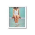 Picture of Pool Day _GroupedProduct_Rectangle_Portrait_Framed_Matted_