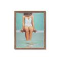 Picture of Pool Day _GroupedProduct_Rectangle_Portrait_Framed_Matted_