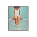 Picture of Pool Day _GroupedProduct_Rectangle_Portrait_Framed_Matted_