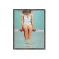 Picture of Pool Day _GroupedProduct_Rectangle_Portrait_Framed_Matted_