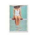 Picture of Pool Day _GroupedProduct_Rectangle_Portrait_Framed_Matted_