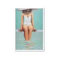Picture of Pool Day _GroupedProduct_Rectangle_Portrait_Framed_Matted_