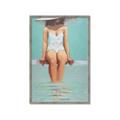 Picture of Pool Day _GroupedProduct_Rectangle_Portrait_Framed_Matted_