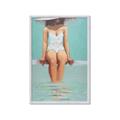 Picture of Pool Day _GroupedProduct_Rectangle_Portrait_Framed_Matted_