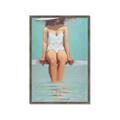 Picture of Pool Day _GroupedProduct_Rectangle_Portrait_Framed_Matted_