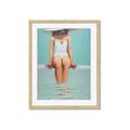 Picture of Pool Day _GroupedProduct_Rectangle_Portrait_Framed_Matted_