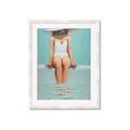 Picture of Pool Day _GroupedProduct_Rectangle_Portrait_Framed_Matted_