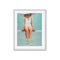 Picture of Pool Day _GroupedProduct_Rectangle_Portrait_Framed_Matted_