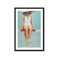 Picture of Pool Day _GroupedProduct_Rectangle_Portrait_Framed_Matted_