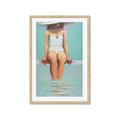 Picture of Pool Day _GroupedProduct_Rectangle_Portrait_Framed_Matted_