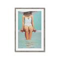 Picture of Pool Day _GroupedProduct_Rectangle_Portrait_Framed_Matted_