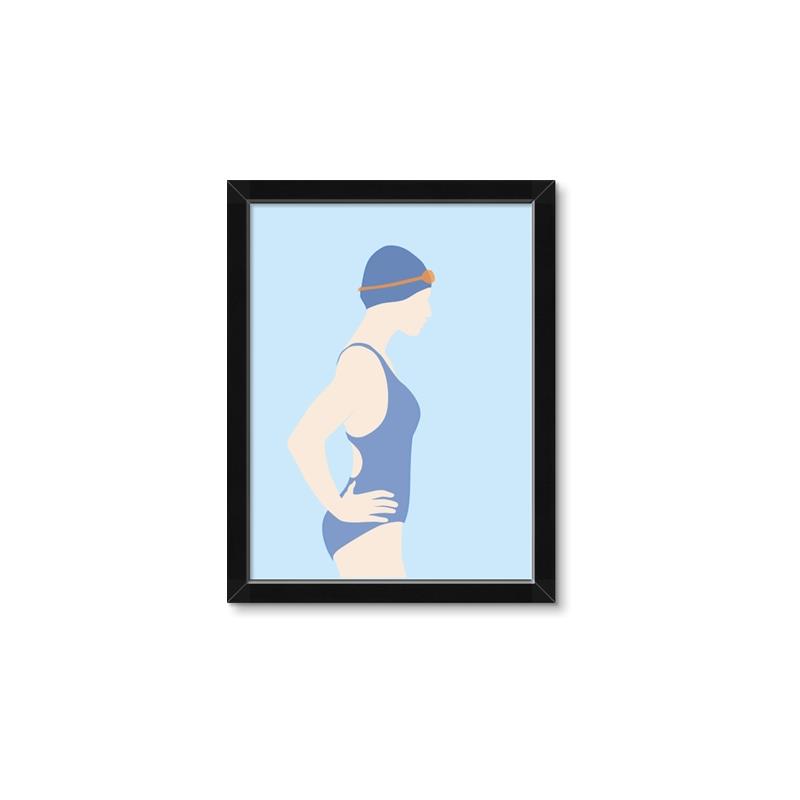Picture of Swim Competition I  _GroupedProduct_Rectangle_Portrait_Framed_Matted_
