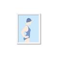 Picture of Swim Competition I  _GroupedProduct_Rectangle_Portrait_Framed_Matted_