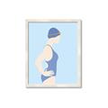 Picture of Swim Competition I  _GroupedProduct_Rectangle_Portrait_Framed_Matted_