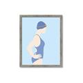 Picture of Swim Competition I  _GroupedProduct_Rectangle_Portrait_Framed_Matted_