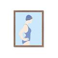 Picture of Swim Competition I  _GroupedProduct_Rectangle_Portrait_Framed_Matted_